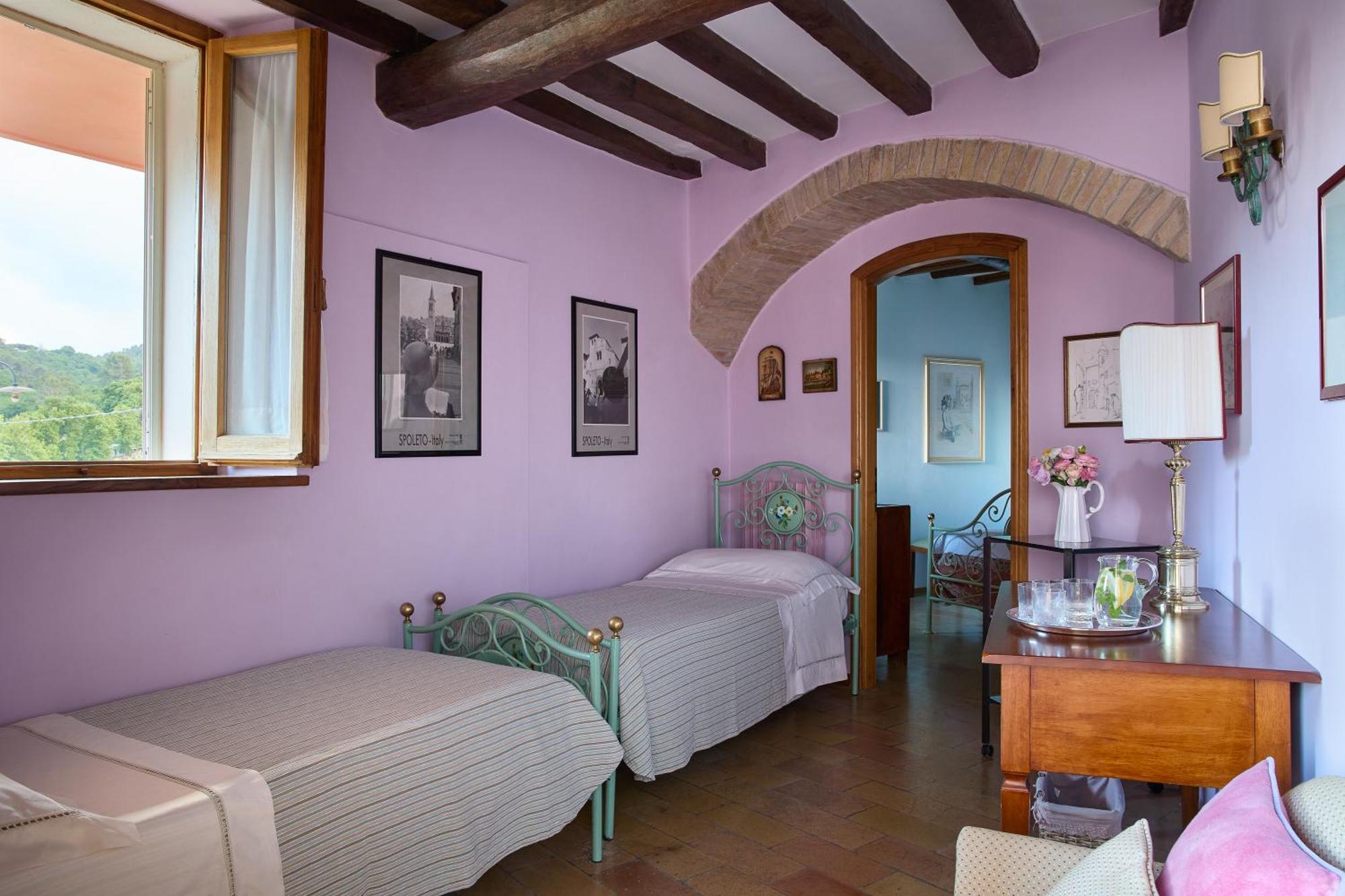 Albergo Villa Cristina 스폴레토 외부 사진